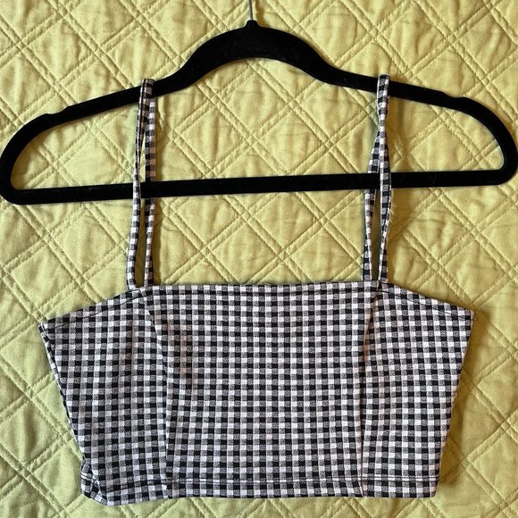 Zara plaid tank top - Picture 1 of 2